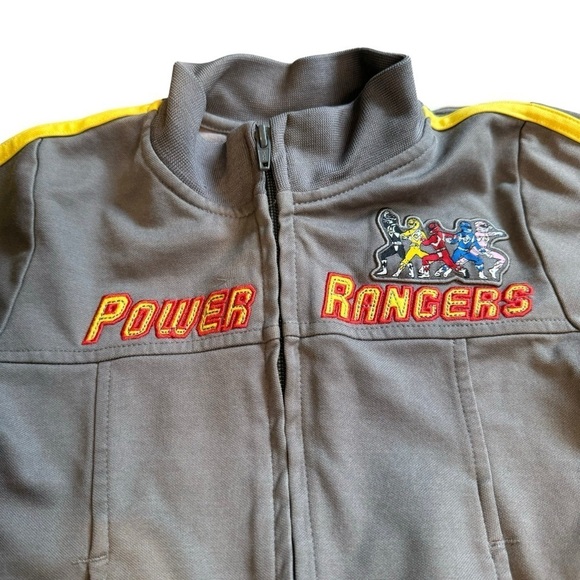 90’s vintage Power Ranger size 4 youth Full Zip Track Jacket - Picture 2 of 6